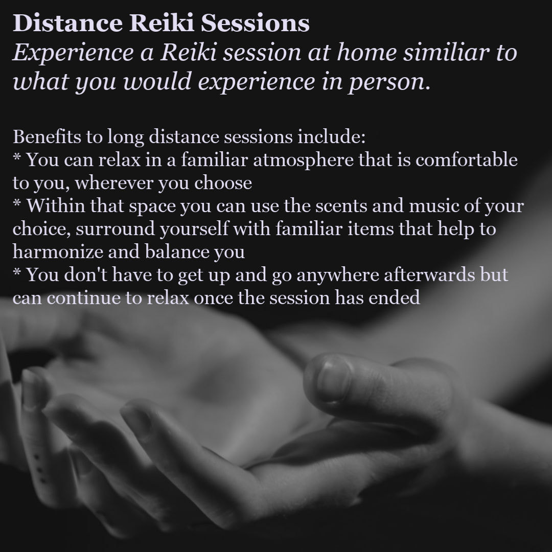 Long Distance Reiki Sessions with Reiki Master, Teresa Graham