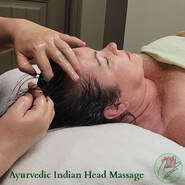 Indian Head Massage for relaxation and vitality, at handtohealth