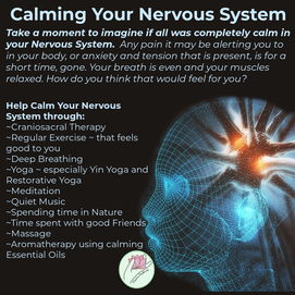 Calming your Nervous System with Craniosacral Therapy at Hand to Health