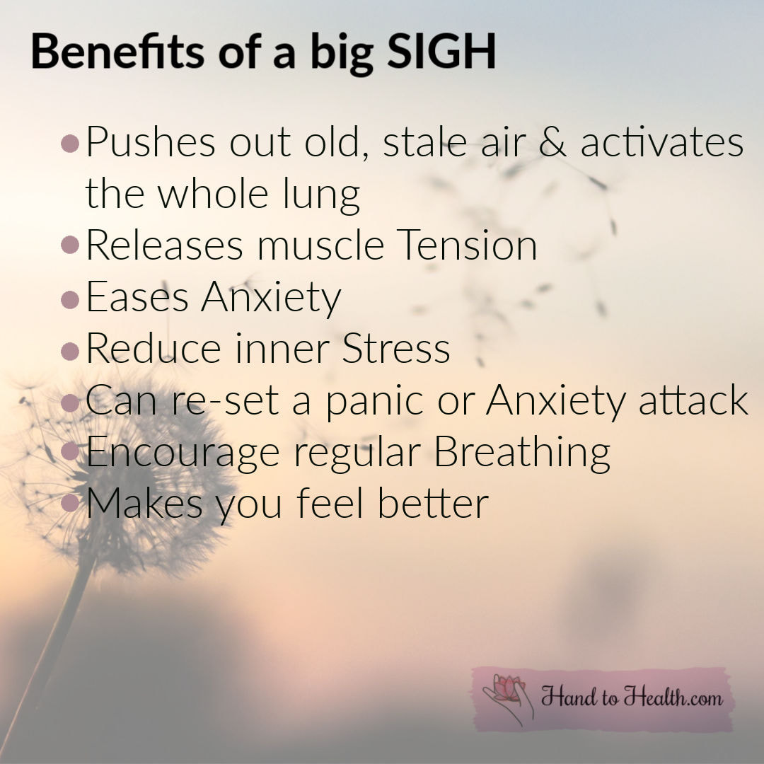 Benefits of Sighing