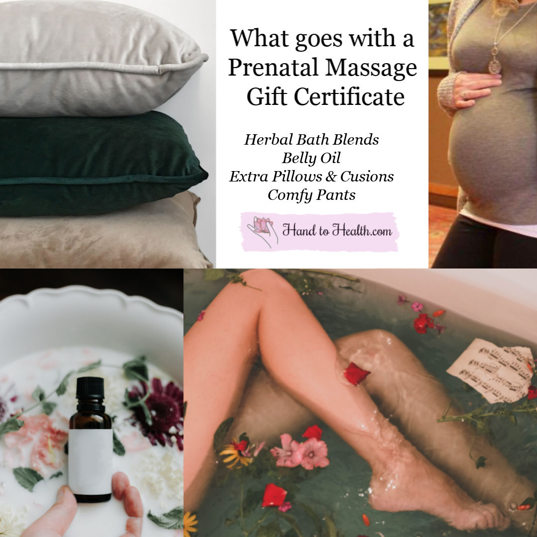 Prenatal Massage Gift Certificates with Teresa Graham RMT, Varsity, Calgary NW